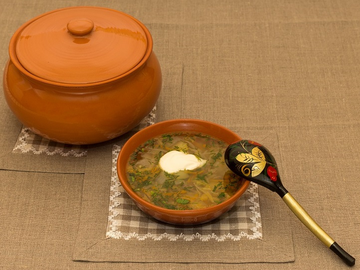 Щи из квашеной капусты
